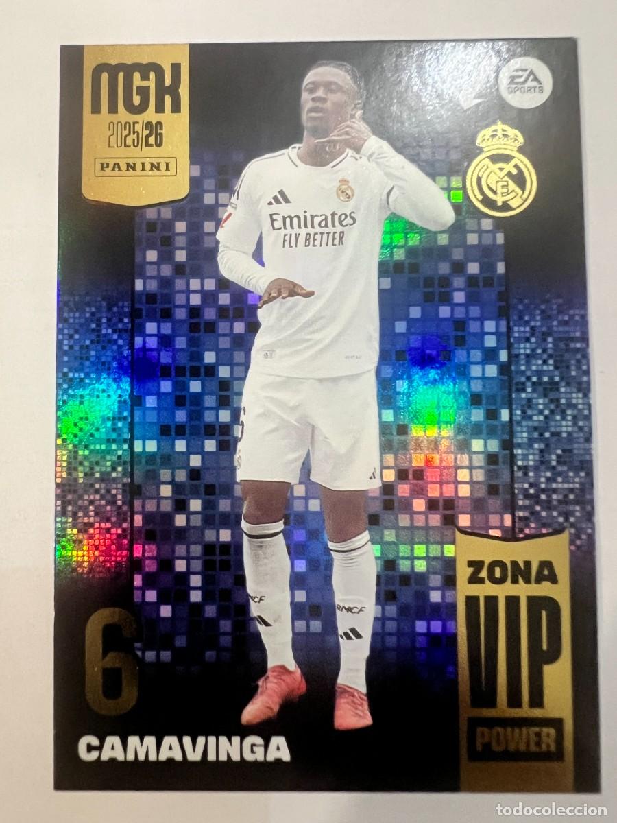 Cartes &agrave; collectionner de Football: CAMAVINGA #391 VIP POWER - PANINI MEGACRACKS 2025 2026
