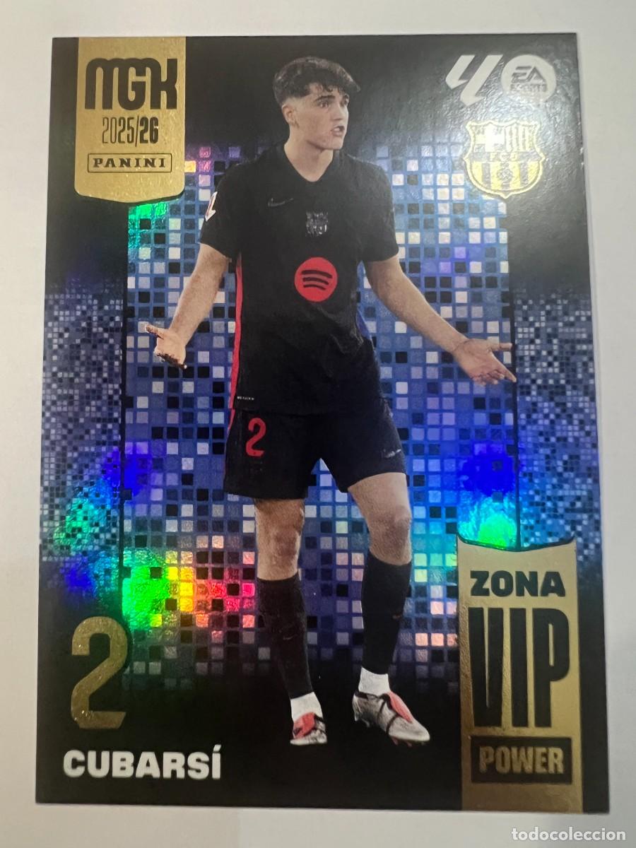 Cartes &agrave; collectionner de Football: CUBARSI #392 VIP POWER - PANINI MEGACRACKS 2025 2026