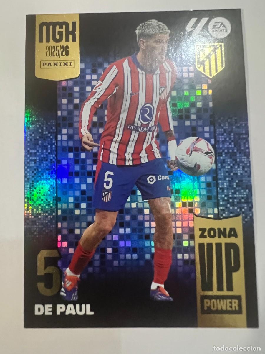 Cartes &agrave; collectionner de Football: DE PAUL #393 VIP POWER - PANINI MEGACRACKS 2025 2026