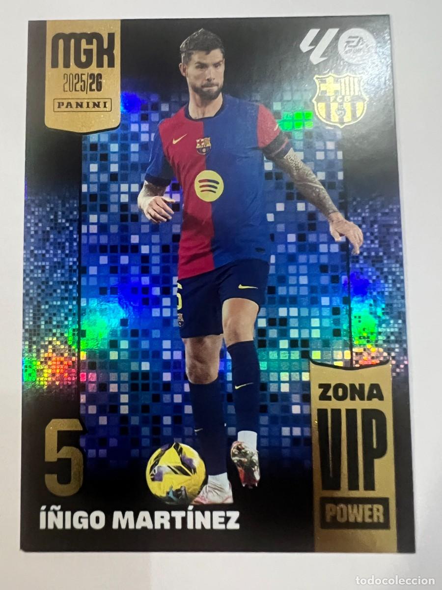 Figurine di Calcio: I&Ntilde;IGO MARTINEZ #396 VIP POWER - PANINI MEGACRACKS 2025 2026