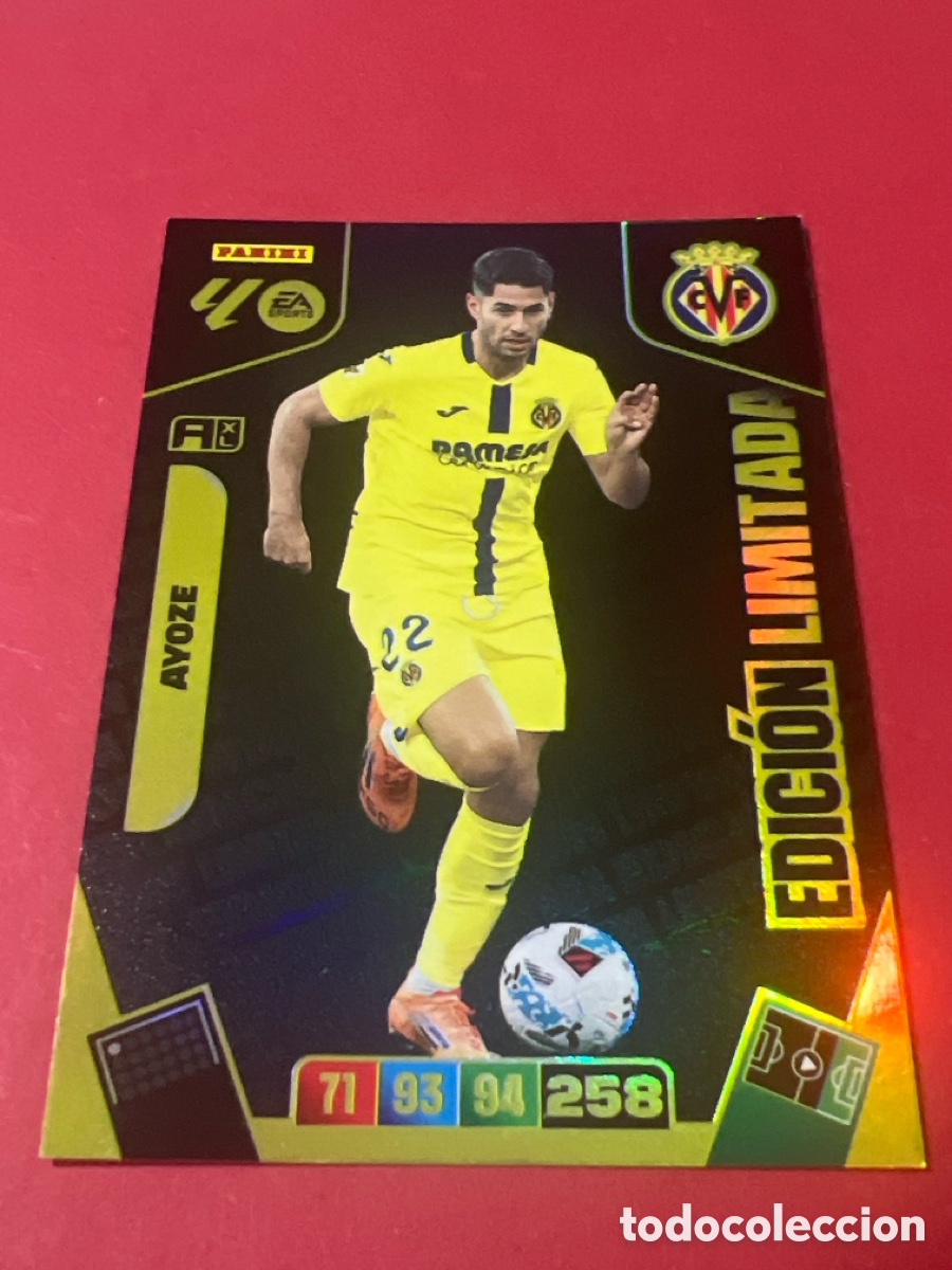 Cromos de f&uacute;tbol: C5759. Ayoze Edici&oacute;n Limitada Adrenalyn XL 25/26 Villarreal