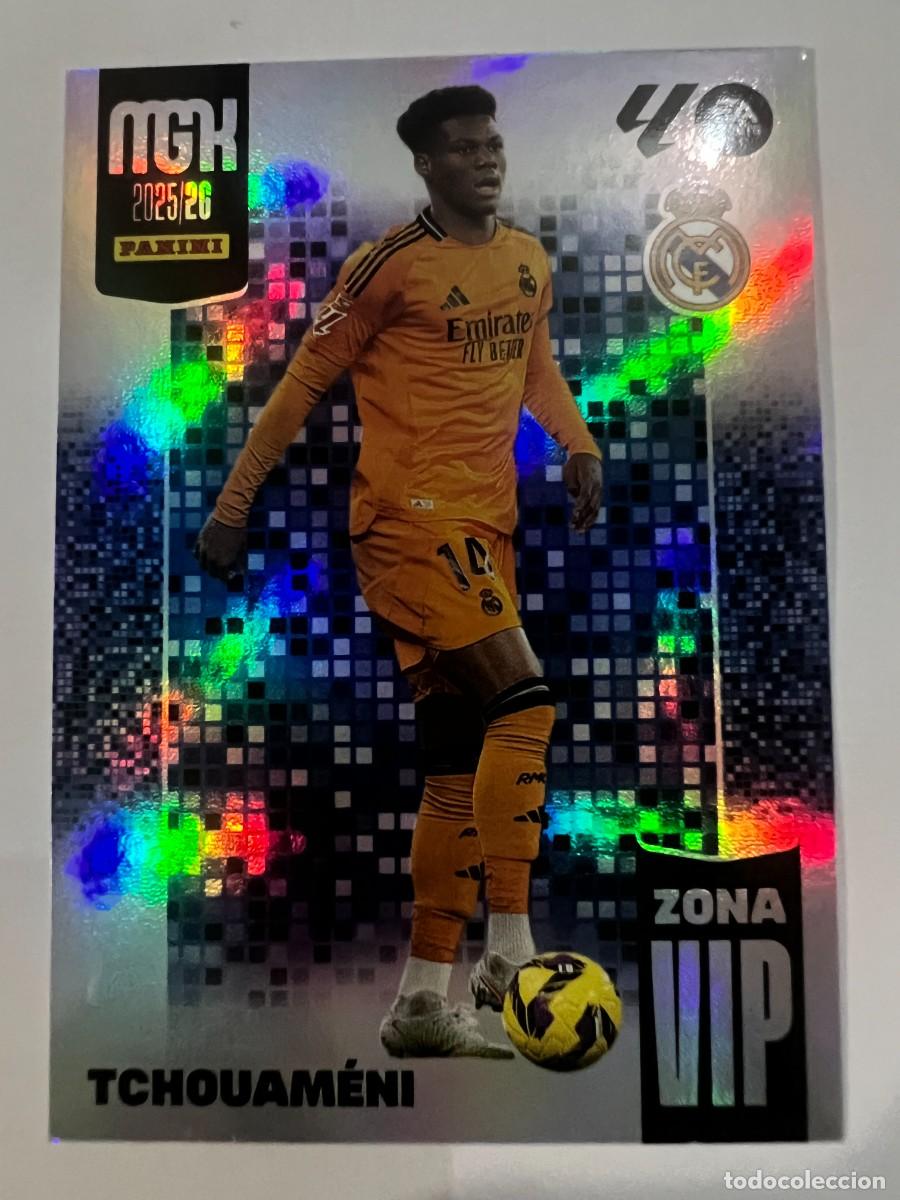 Fu&szlig;ball-Sticker: TCHOUAMENI #405 VIP - PANINI MEGACRACKS 2025 2026