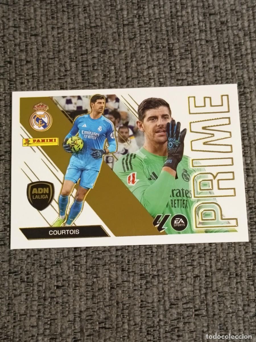 Fu&szlig;ball-Sticker: Liga este 26 27 Panini COURTOIS N&deg;3 ADN PRIME nuevo