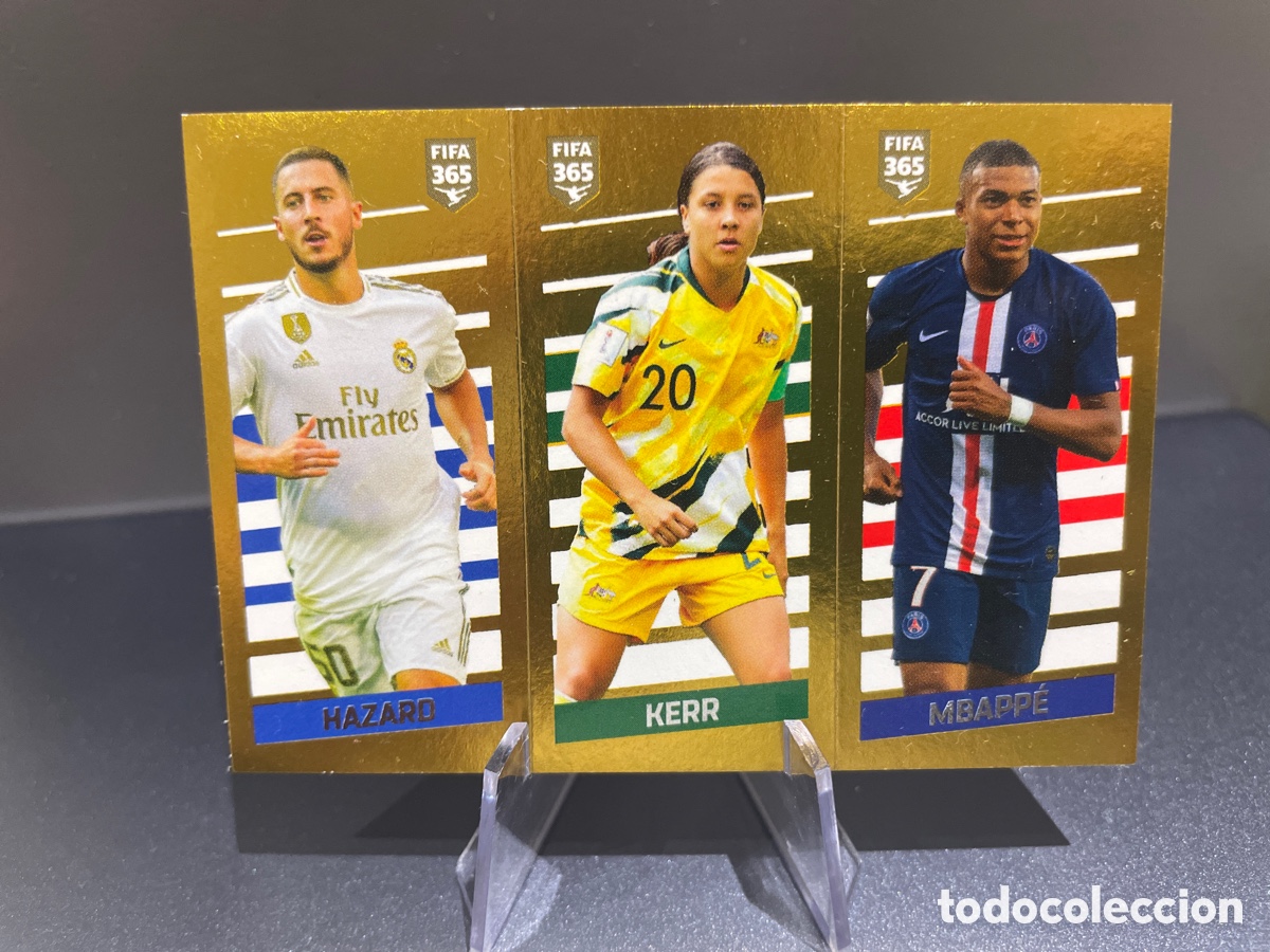 Figurine di Calcio: Hazard Kerr Mbappe 7a 7b 7c Panini FIFA 365 2020
