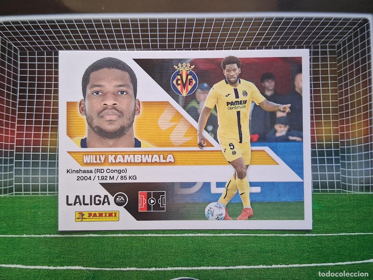 Figurine di Calcio: 8A KAMBWALA VILLARREAL CROMOS EDICIONES ESTE LIGA FUTBOL PANINI 2026 2027 26 27