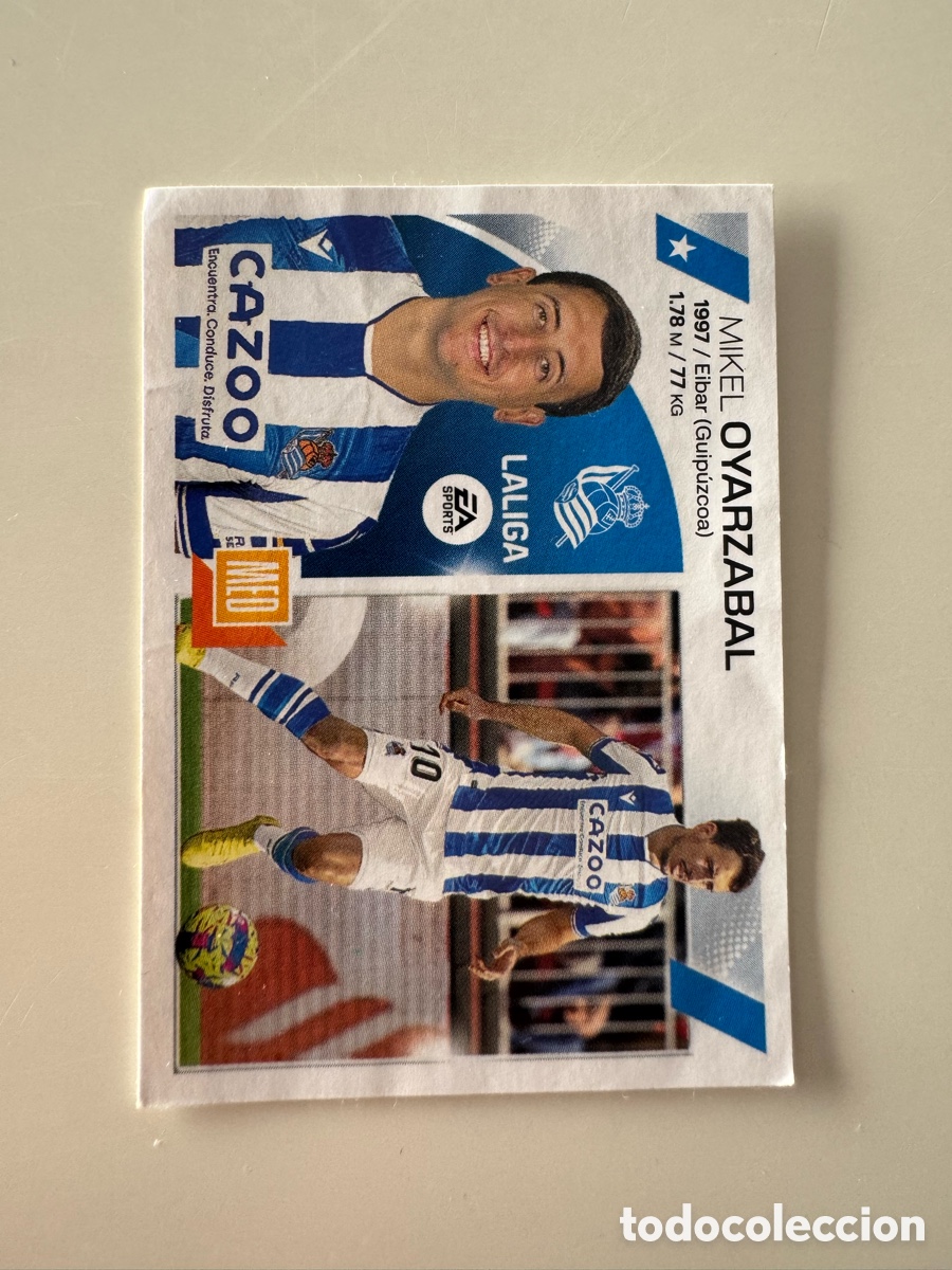 Football Stickers: PANINI LIGA ESTE 2023-2024 23 24 &ndash; N&ordm; 17 &ndash; Mikel Oyarzabal