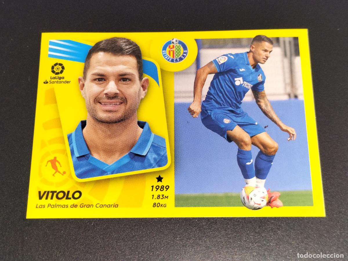 Football Stickers: FICHAJE 14 VITOLO GETAFE CROMOS LALIGA SANTANDER ESTE LIGA 2021 2022 21 22 PANINI