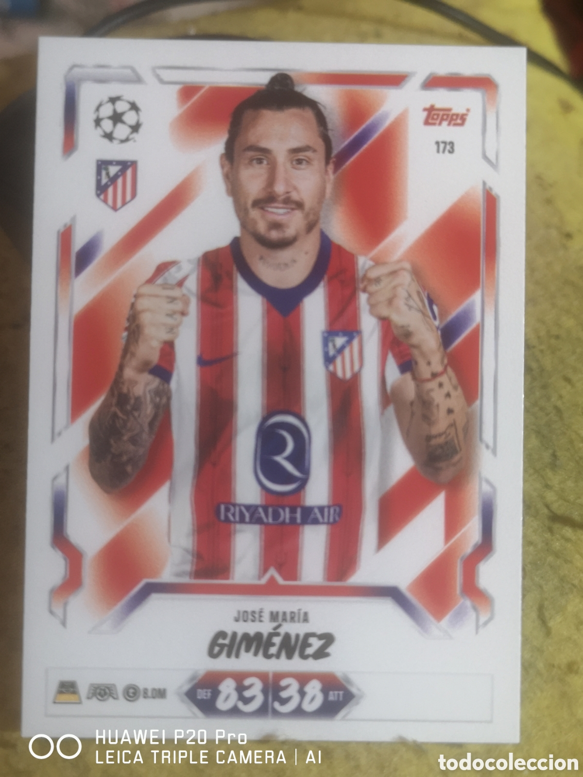 Figurine di Calcio: MATCH ATTAX 2026 27 GIMENEZ 173 - ATLETICO DE MADRID