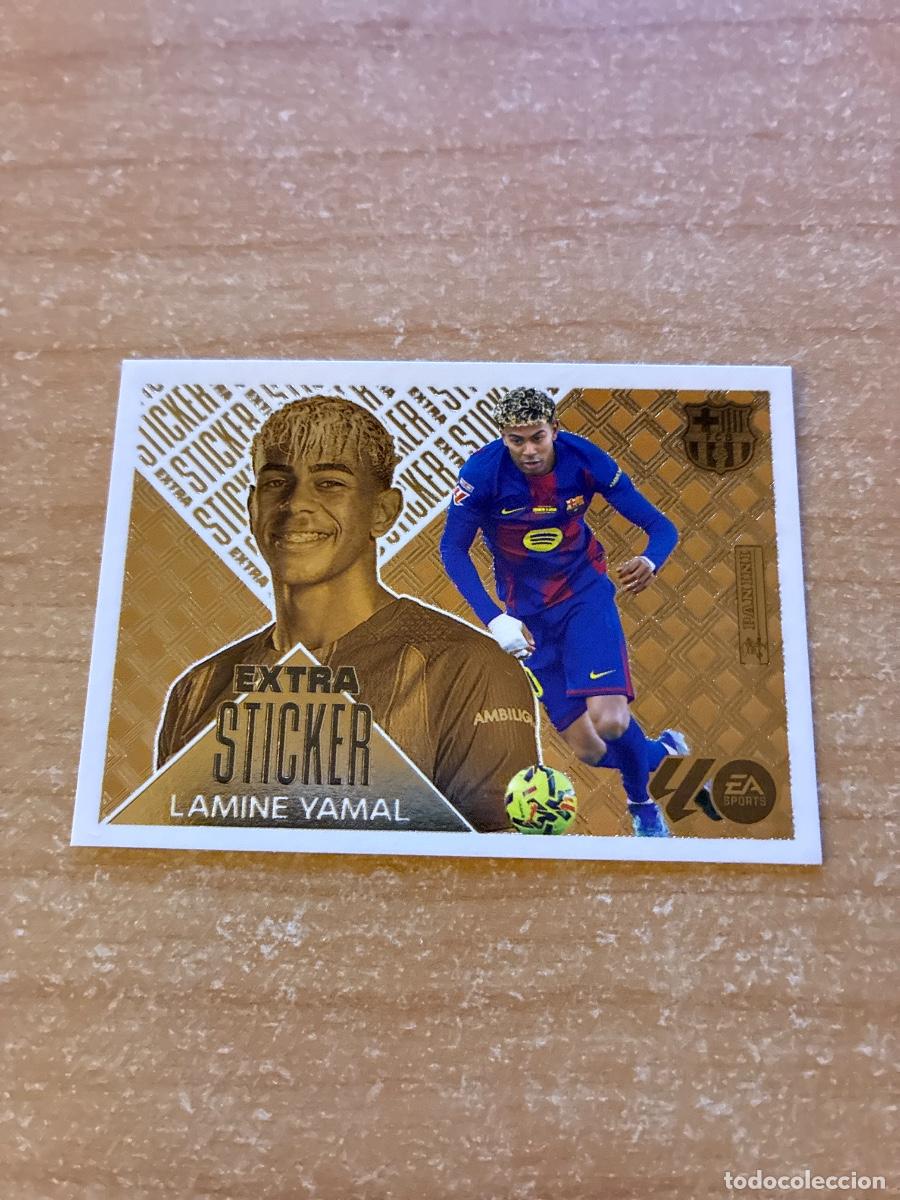 Figurine di Calcio: LAMINE YAMAL EXTRA STICKER BARCELONA LIGA ESTE 2026 2027