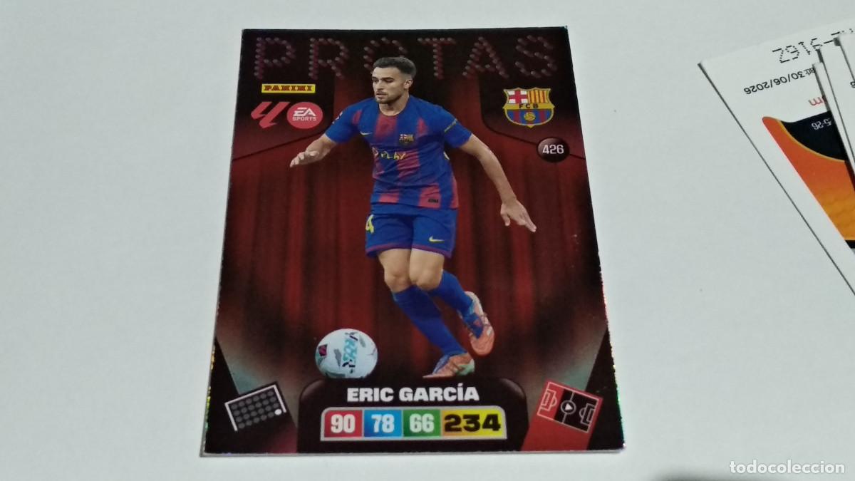 Figurine di Calcio: ERIC GARCIA F. C. BARCELONA PROTAS N&ordm; 426) ADRENALYN XL 2025 2026 25 26 PANINI FC.BARCELONA