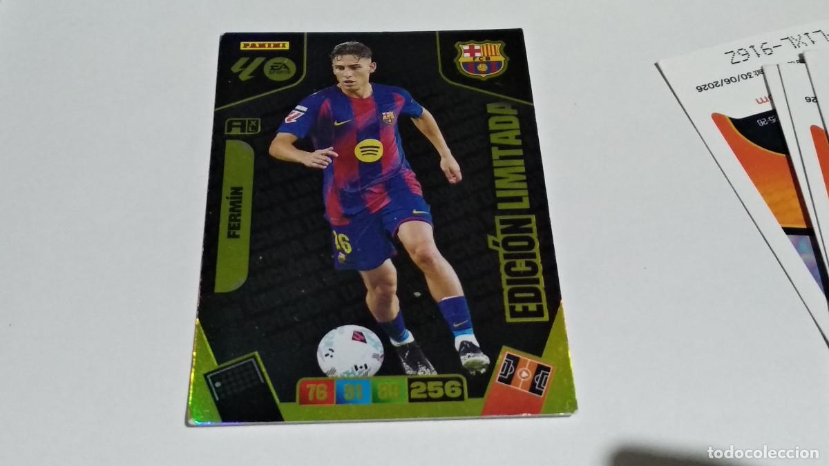 Figurine di Calcio: FERMIN EDICI&Oacute;N LIMITADA F. C. BARCELONA ADRENALYN XL 2025 2026 25 26 PANINI FC.BARCELONA