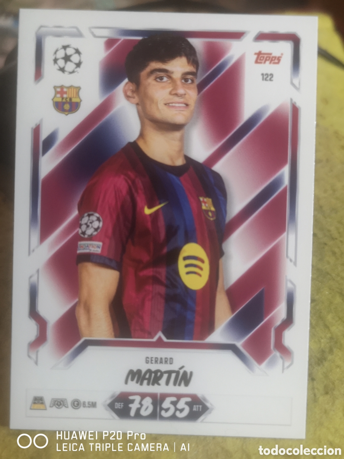 Cromos de Futebol: MATCH ATTAX 2026 27 GERARD MARTIN 122 - BARCELONA