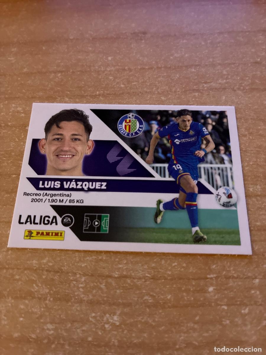 Fu&szlig;ball-Sticker: 19 LUIS V&Aacute;ZQUEZ GETAFE LIGA ESTE 2026 2027