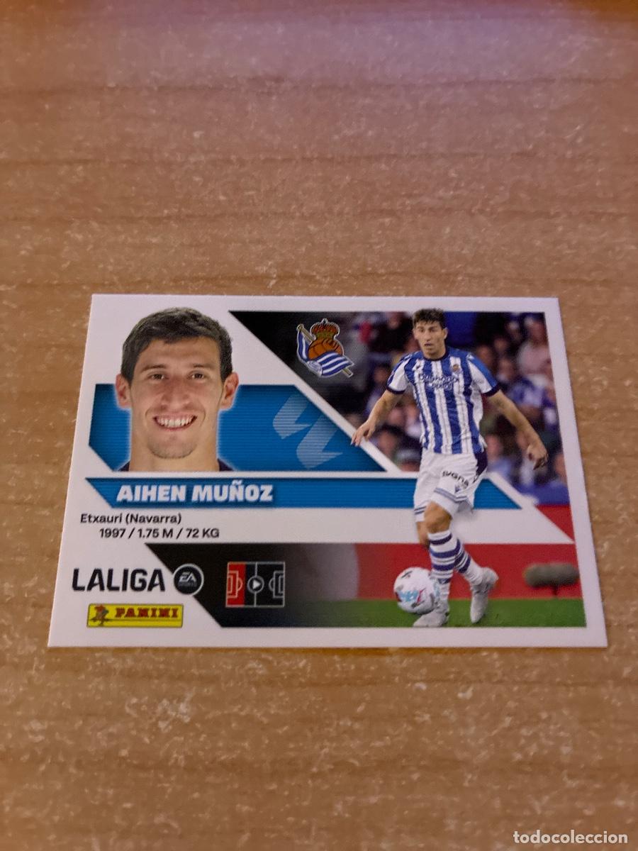 Fu&szlig;ball-Sticker: 9 AIHEN MU&Ntilde;OZ REAL SOCIEDAD LIGA ESTE 2026 2027
