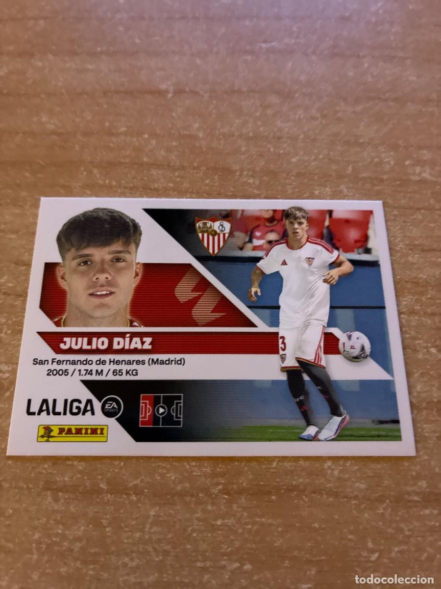 Fu&szlig;ball-Sticker: 8 BIS JULIO D&Iacute;AZ SEVILLA LIGA ESTE 2026 2027