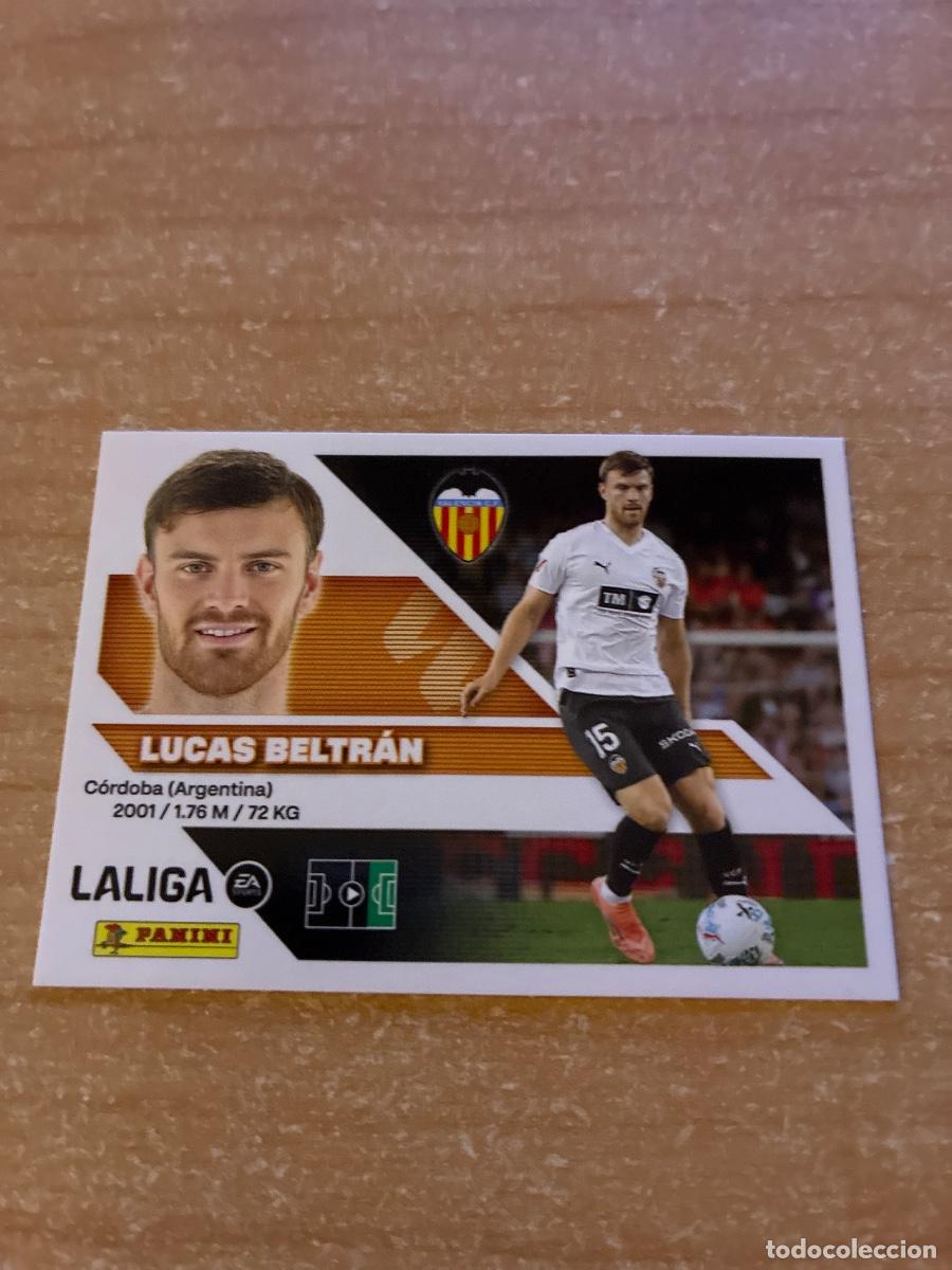 Fu&szlig;ball-Sticker: 20 B LUCAS BELTR&Aacute;N VALENCIA LIGA ESTE 2026 2027