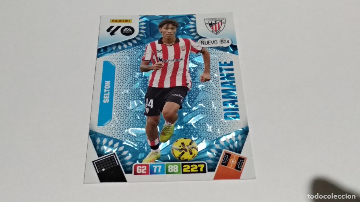 Cromos de Futebol: 504 SELTON (NUEVO DIAMANTE) - ATHLETIC BILBAO ADRENALYN XL 2025 2026 25 26 PANINI