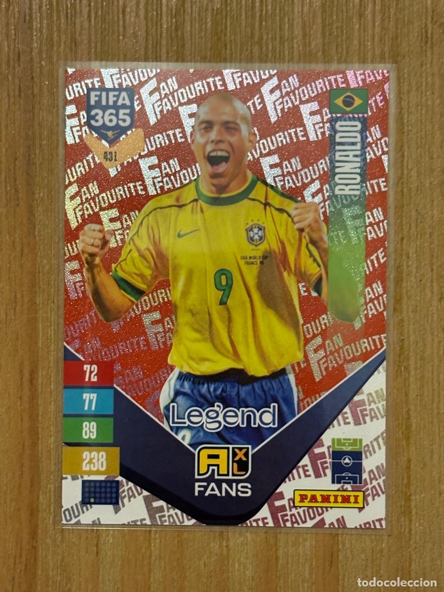 Cromos de Futebol: CROMO FANS FAVOURITE RONALDO N 431 PARALELO ROJO FIFA 365 PANINI 2027 C&Oacute;DIGO SIN ACTIVAR