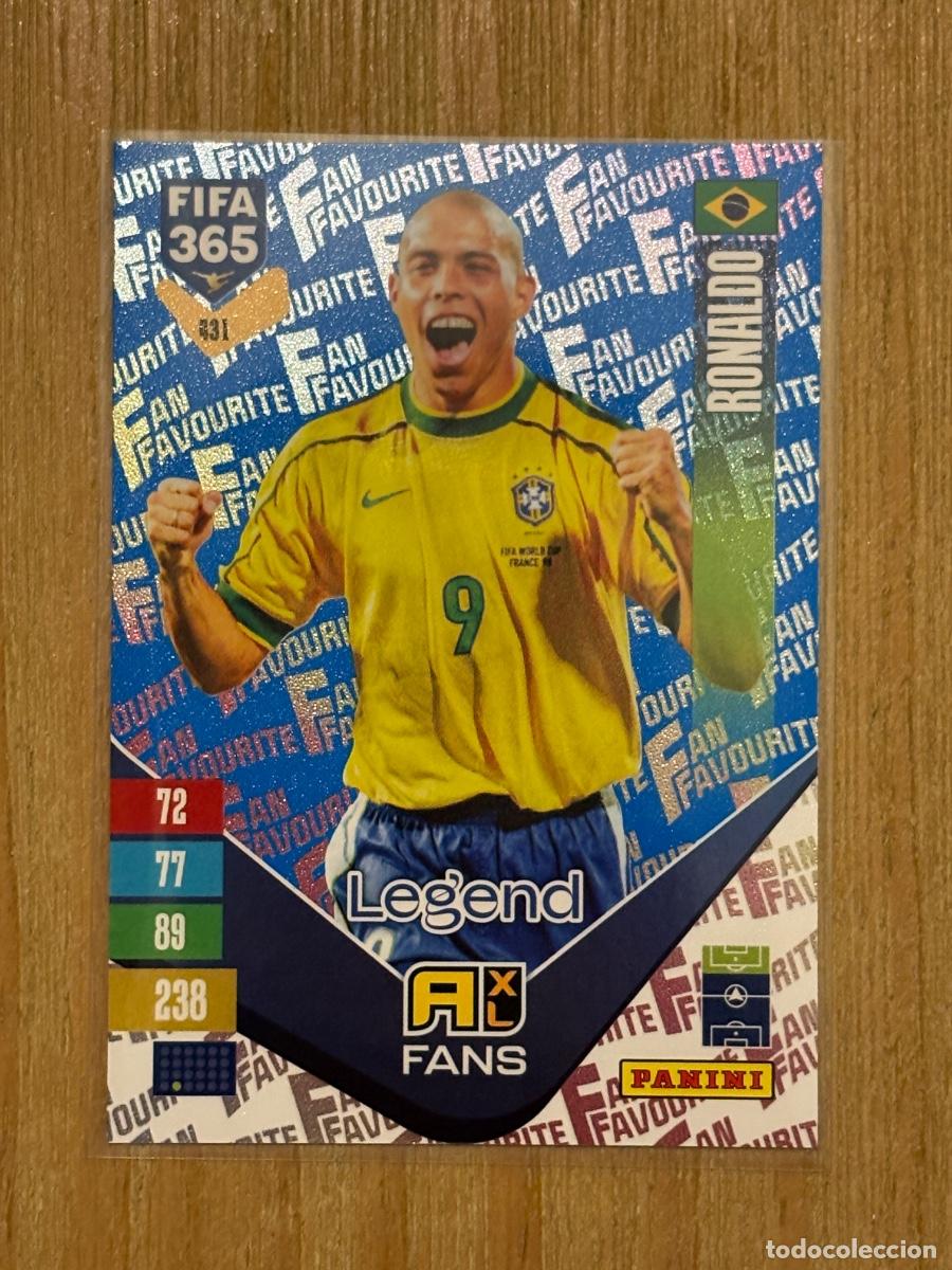 Cromos de Futebol: CROMO FANS FAVOURITE RONALDO N 431 PARALELO AZUL FIFA 365 PANINI 2027 C&Oacute;DIGO SIN ACTIVAR