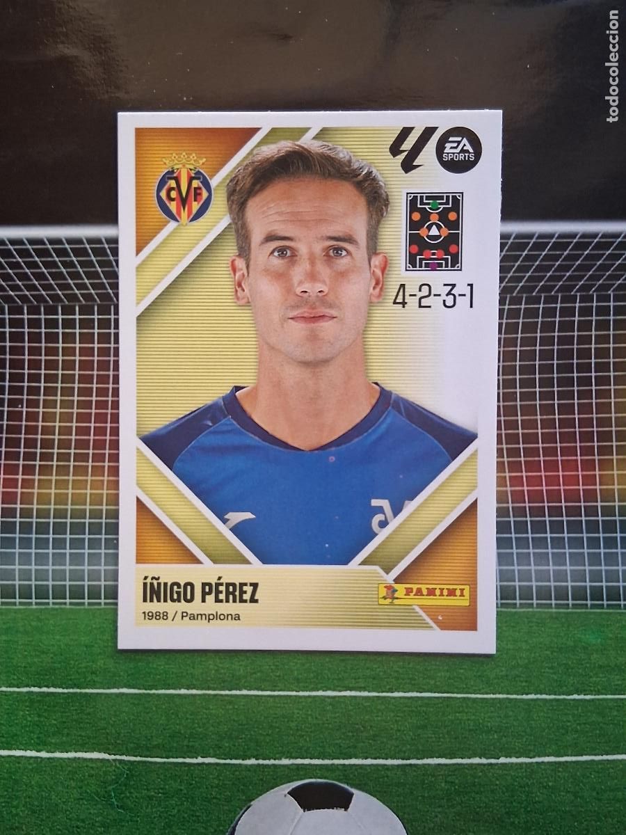 Cromos de Futebol: 2 I&Ntilde;IGO PEREZ VILLARREAL CROMOS EDICIONES ESTE LIGA FUTBOL PANINI 2026 2027 26 27