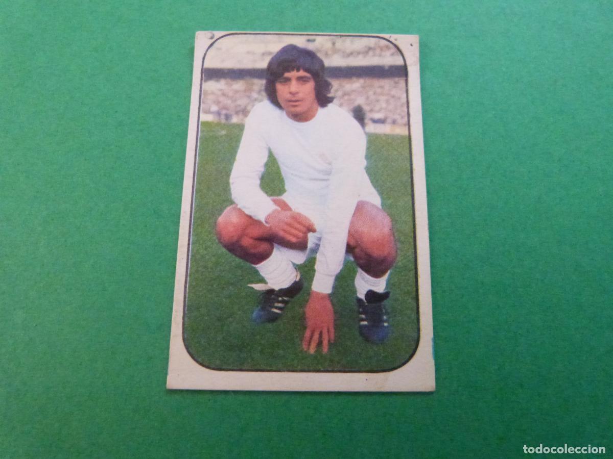 Cromos de Futebol: CROMO F&Uacute;TBOL GUERINI REAL MADRID C.F. DESPEGADO LIGA ESTE 1976-1977/76-77