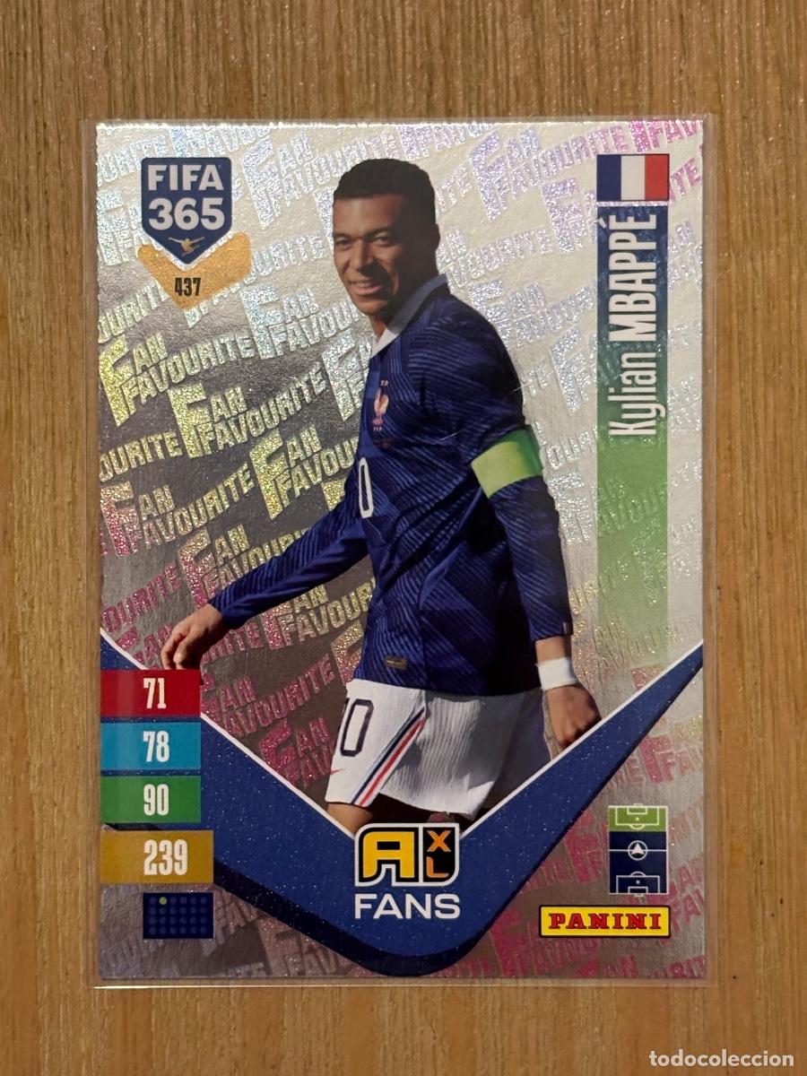 Cromos de Futebol: CROMO FANS FAVOURITE KYLIAN MBAPP&Eacute; N 437 FIFA 365 PANINI 2027 C&Oacute;DIGO SIN ACTIVAR