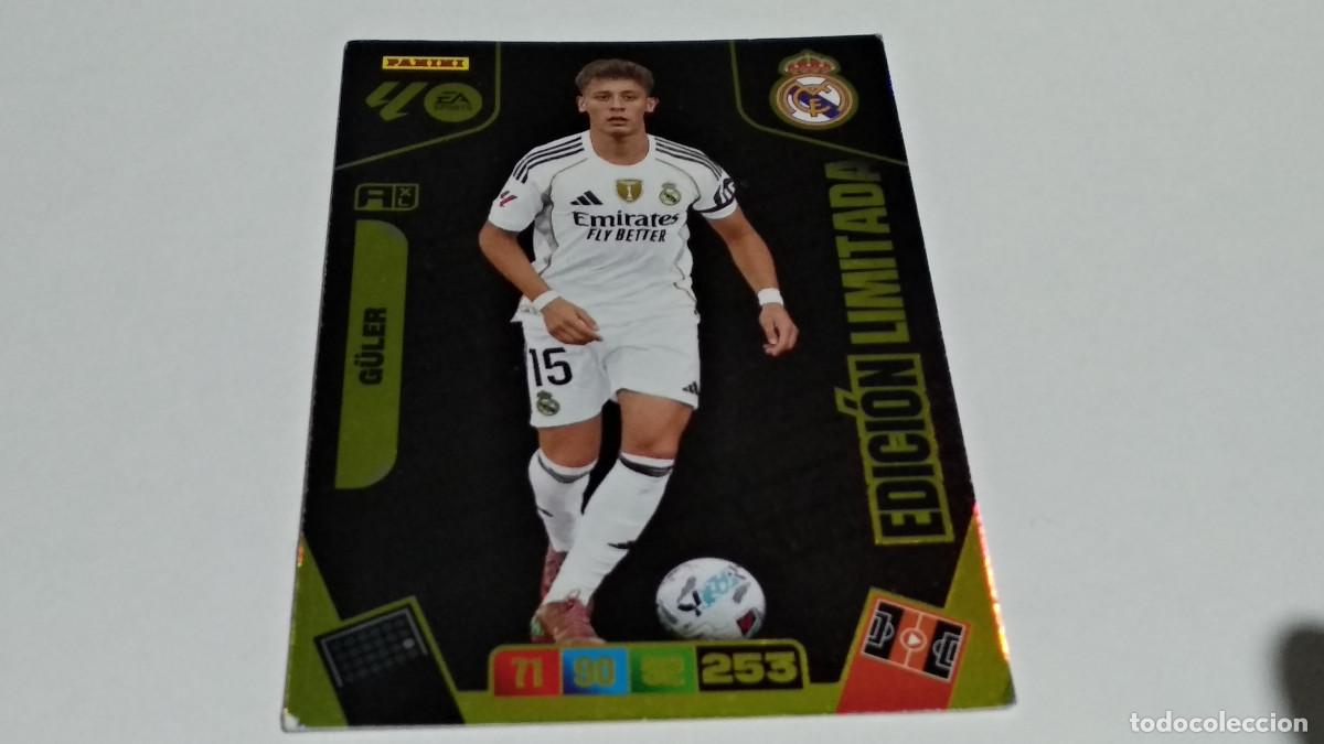 Cromos de Futebol: Edici&oacute;n Limitada Arda G&uuml;ler REAL MADRID ADRENALYN XL 2025 2026 25 26 PANINI