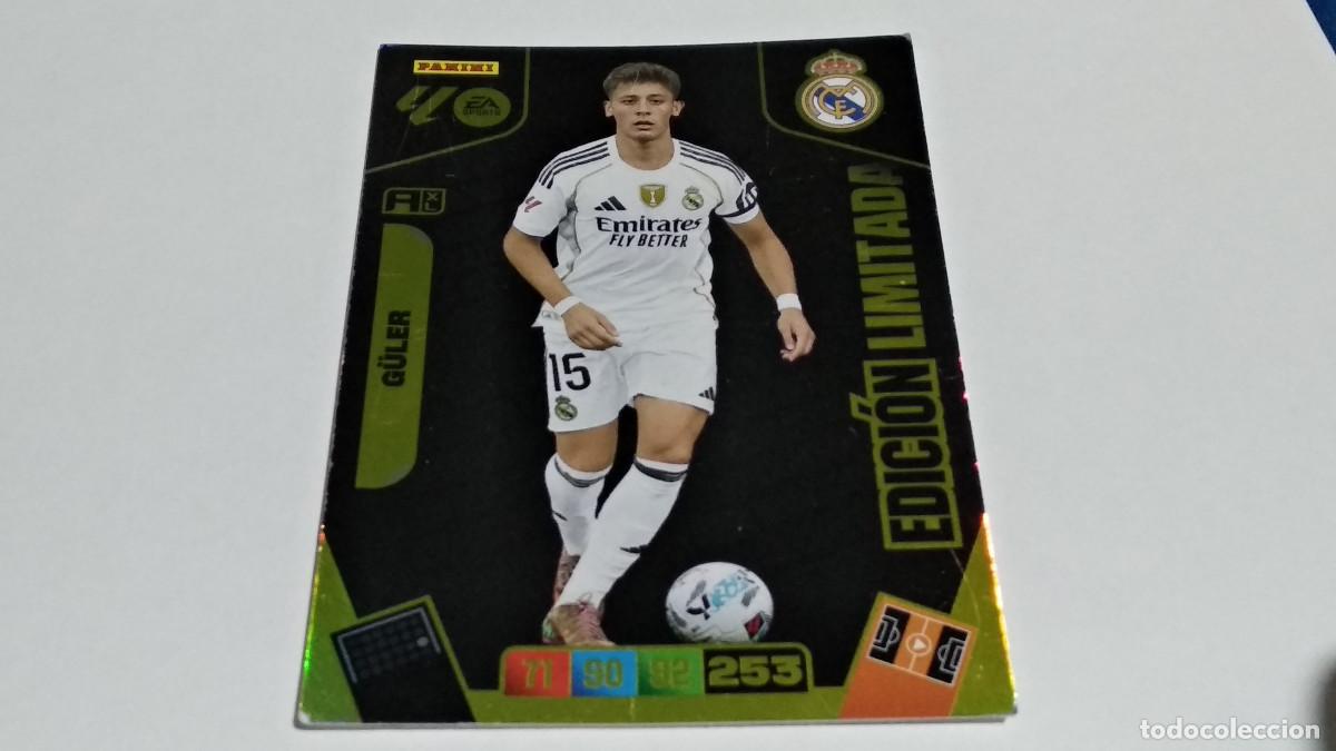 Cromos de Futebol: Edici&oacute;n Limitada Arda G&uuml;ler REAL MADRID ADRENALYN XL 2025 2026 25 26 PANINI
