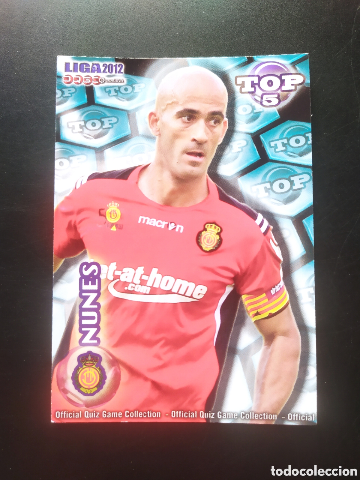 Cromos de Futebol: Mundicromo fichas Liga 2011 2012 11 12 Nunes top mate n&deg; 573 Mallorca