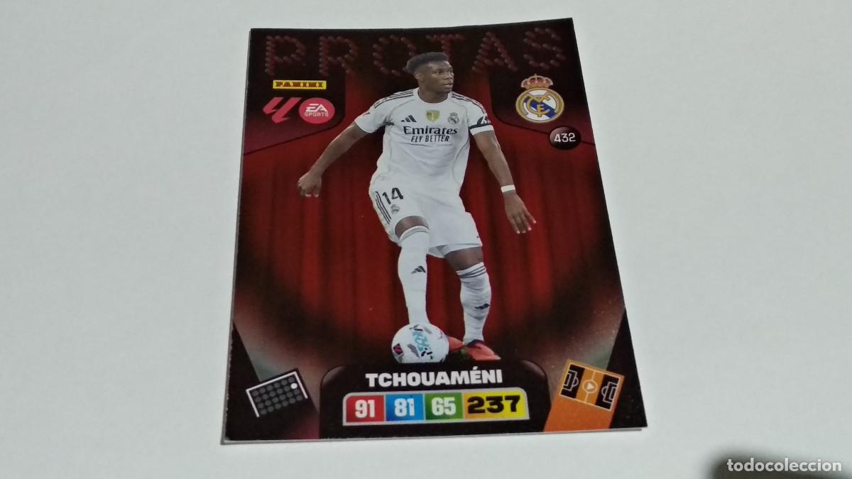 Cromos de Futebol: 432 TCHOUAM&Eacute;NI PROTAS REAL MADRID ADRENALYN XL 2025 2026 25 26 PANINI