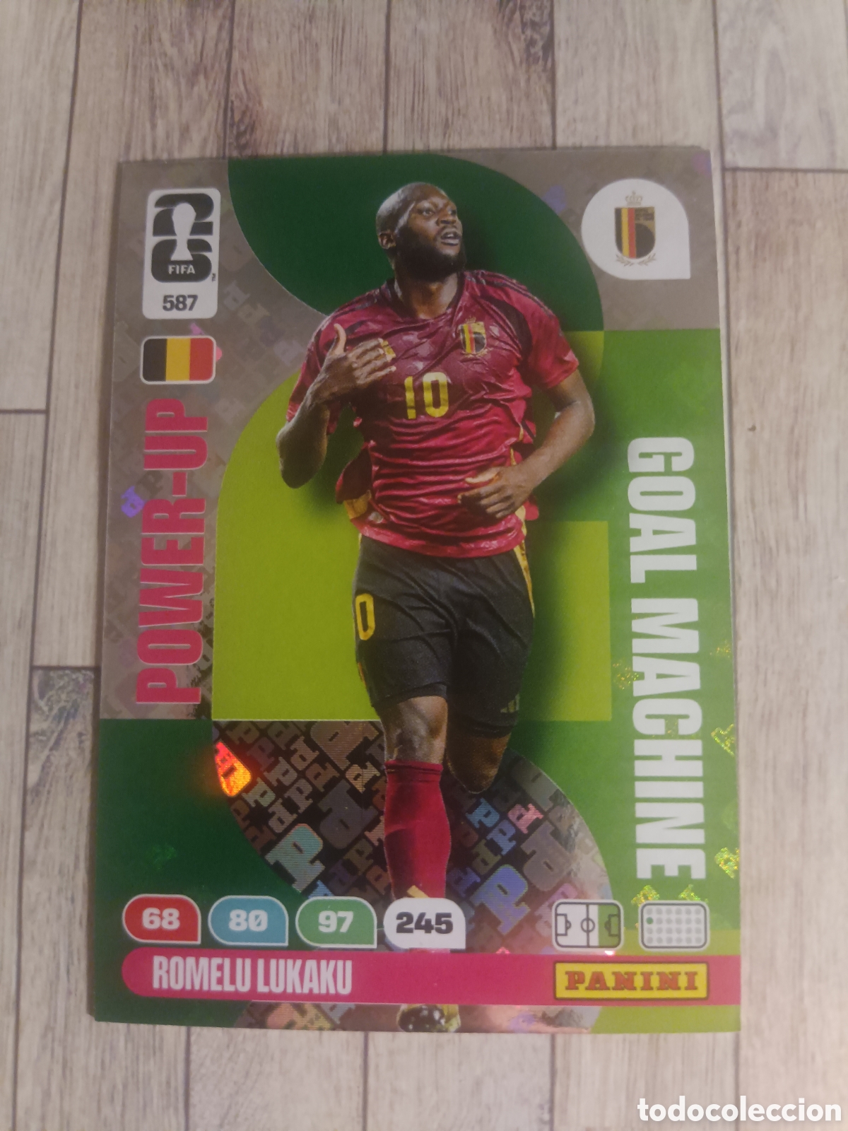 Cromos de Futebol: 587 ROMELU LUKAKU BELGICA GOAL MACHINE ADRENALYN XL MUNDIAL WORLD CUP 2026 PANINI 26