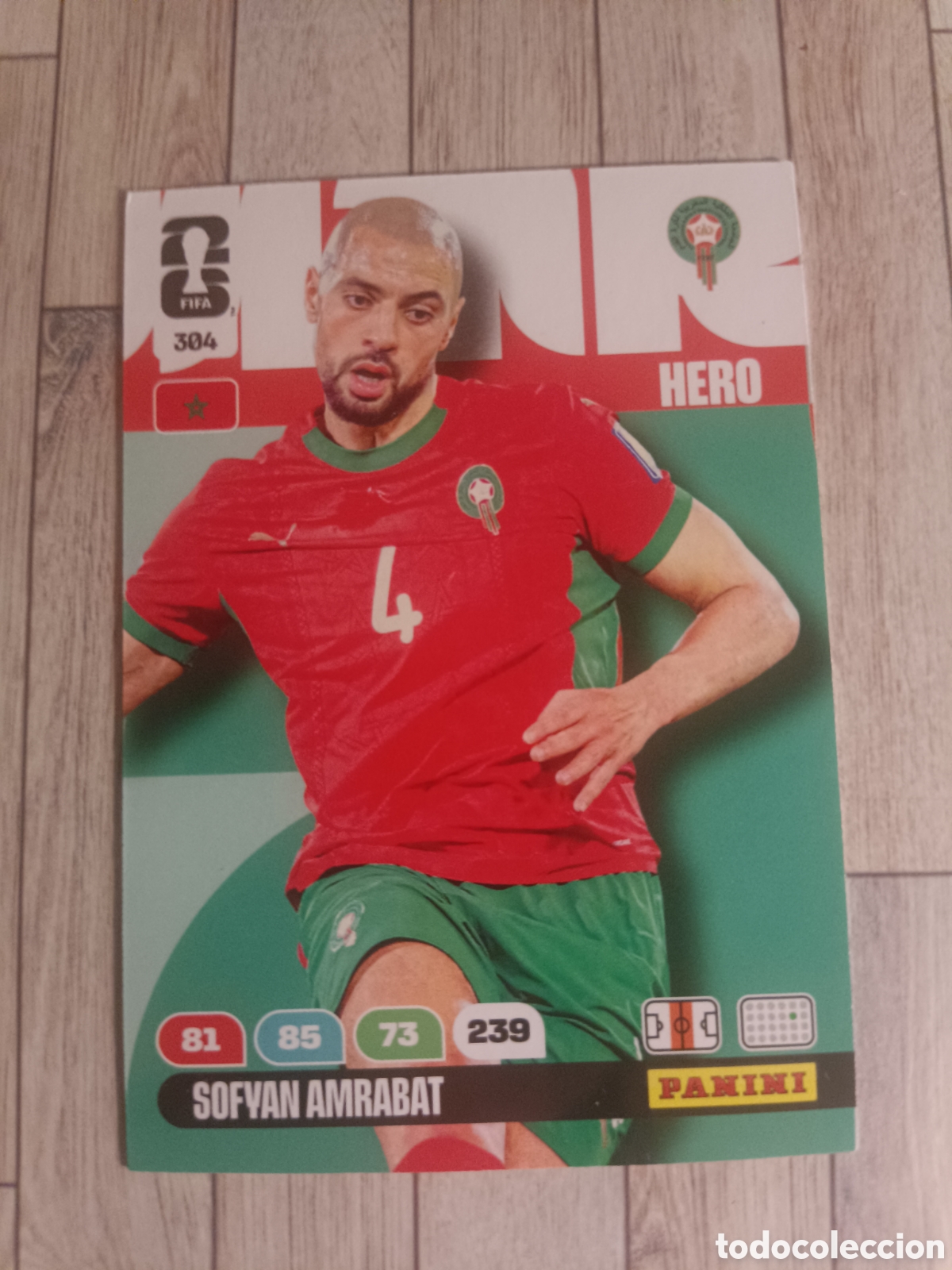 Cromos de Futebol: 304 AMRABAT MARRUECOS HERO ADRENALYN XL MUNDIAL FIFA WORLD CUP 2026 PANINI