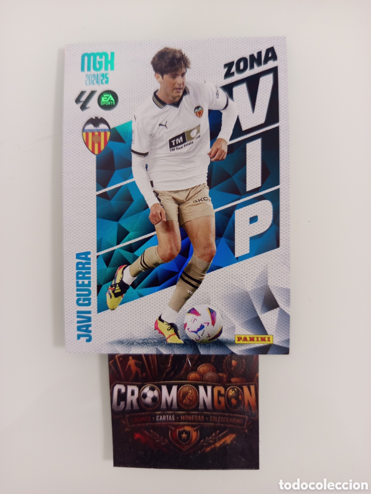 Cromos de Futebol: ❇️ CROMO ⚽ CARD JAVI GUERRA VALENCIA ZONA VIP EA SPORTS 24 25 2024 2025 MEGACRACKS MGKS PANINI ❇️