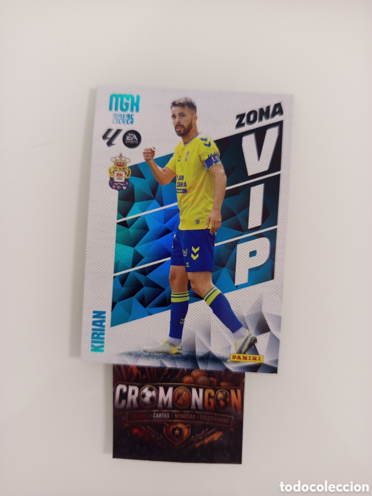 Cromos de Futebol: ❇️ CROMO ⚽ CARD KIRIAN LAS PALMAS ZONA VIP LIGA EA SPORTS 24 25 2024 2025 MEGACRACKS MGKS PANINI ❇️