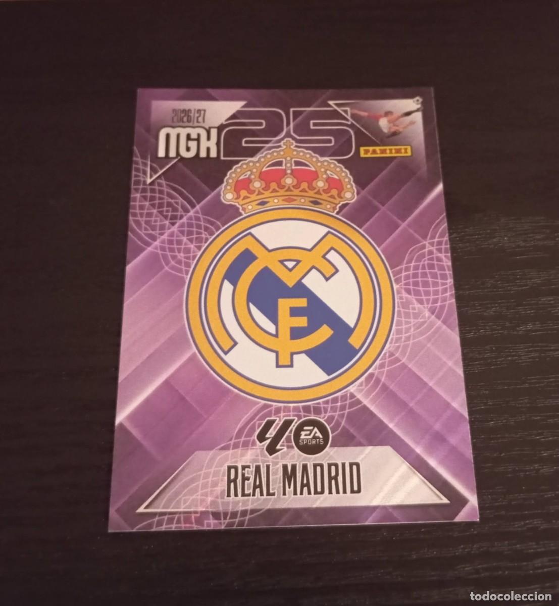 Cromos de f&uacute;tbol: -MEGACRACKS 26-27 : 217 ESCUDO ( REAL MADRID )