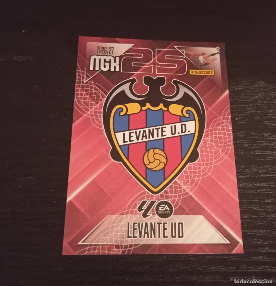 Cromos de f&uacute;tbol: -MEGACRACKS 26-27 : 199 ESCUDO ( LEVANTE )