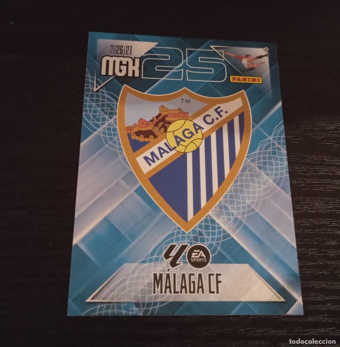 Cromos de f&uacute;tbol: -MEGACRACKS 26-27 : 235 ESCUDO ( MALAGA )