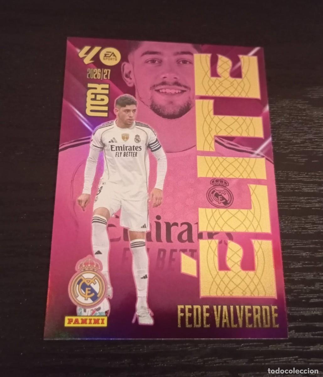 Cromos de f&uacute;tbol: -MEGACRACKS 26-27 : 5 FEDE VALVERDE ( REAL MADRID ) -- ELITE --