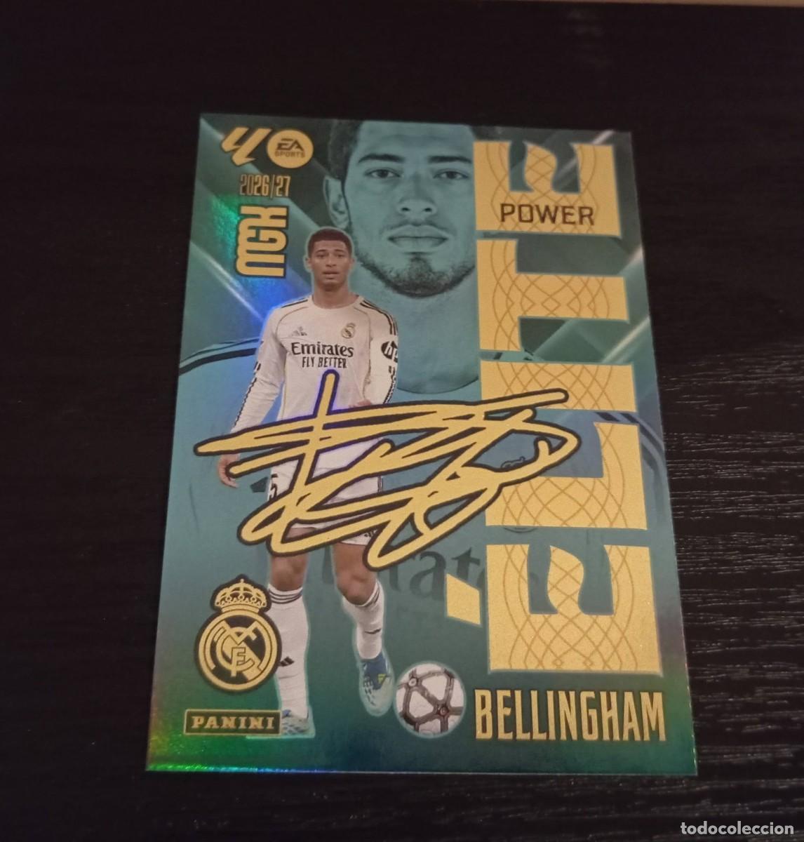 Cromos de f&uacute;tbol: -MEGACRACKS 26-27 : 2P BELLINGHAM ( REAL MADRID ) -- ELITE POWER -- 2 P