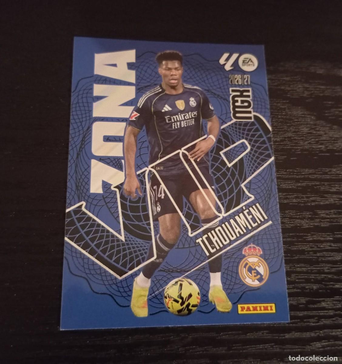Cromos de f&uacute;tbol: -MEGACRACKS 26-27 : 405 TCHOUAMENI ( REAL MADRID ) -- ZONA VIP --