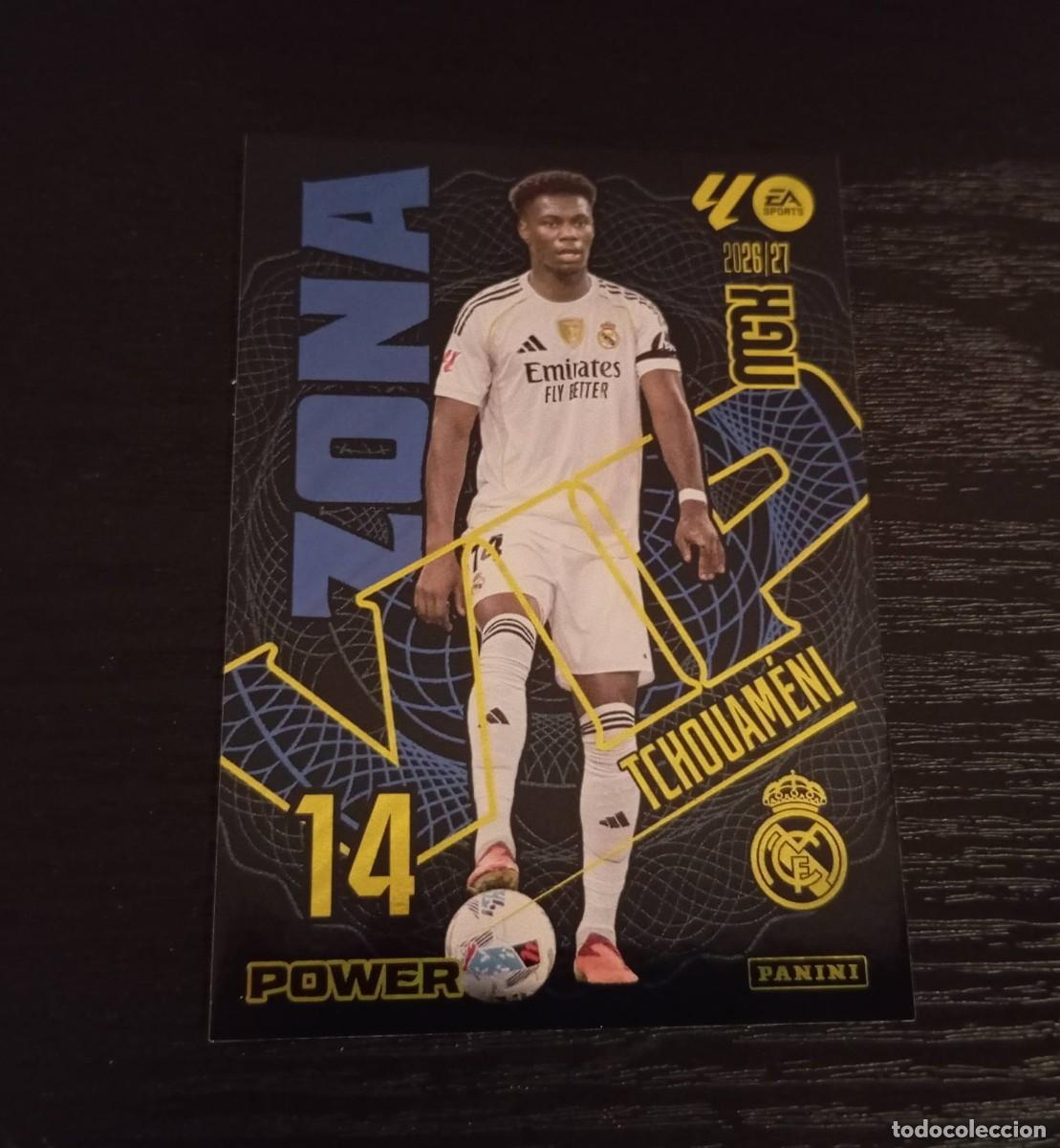 Cromos de f&uacute;tbol: -MEGACRACKS 26-27 : 405P TCHOUAMENI ( REAL MADRID ) -- ZONA VIP POWER -- 405 P