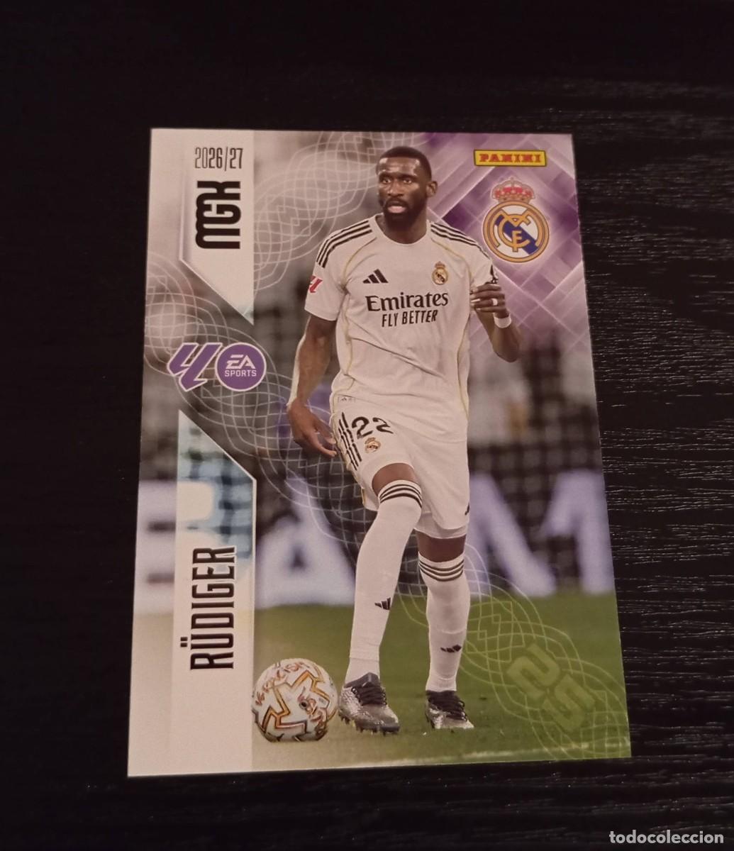 Cartes &agrave; collectionner de Football: -MEGACRACKS 26-27 : 223 RUDIGER ( REAL MADRID )