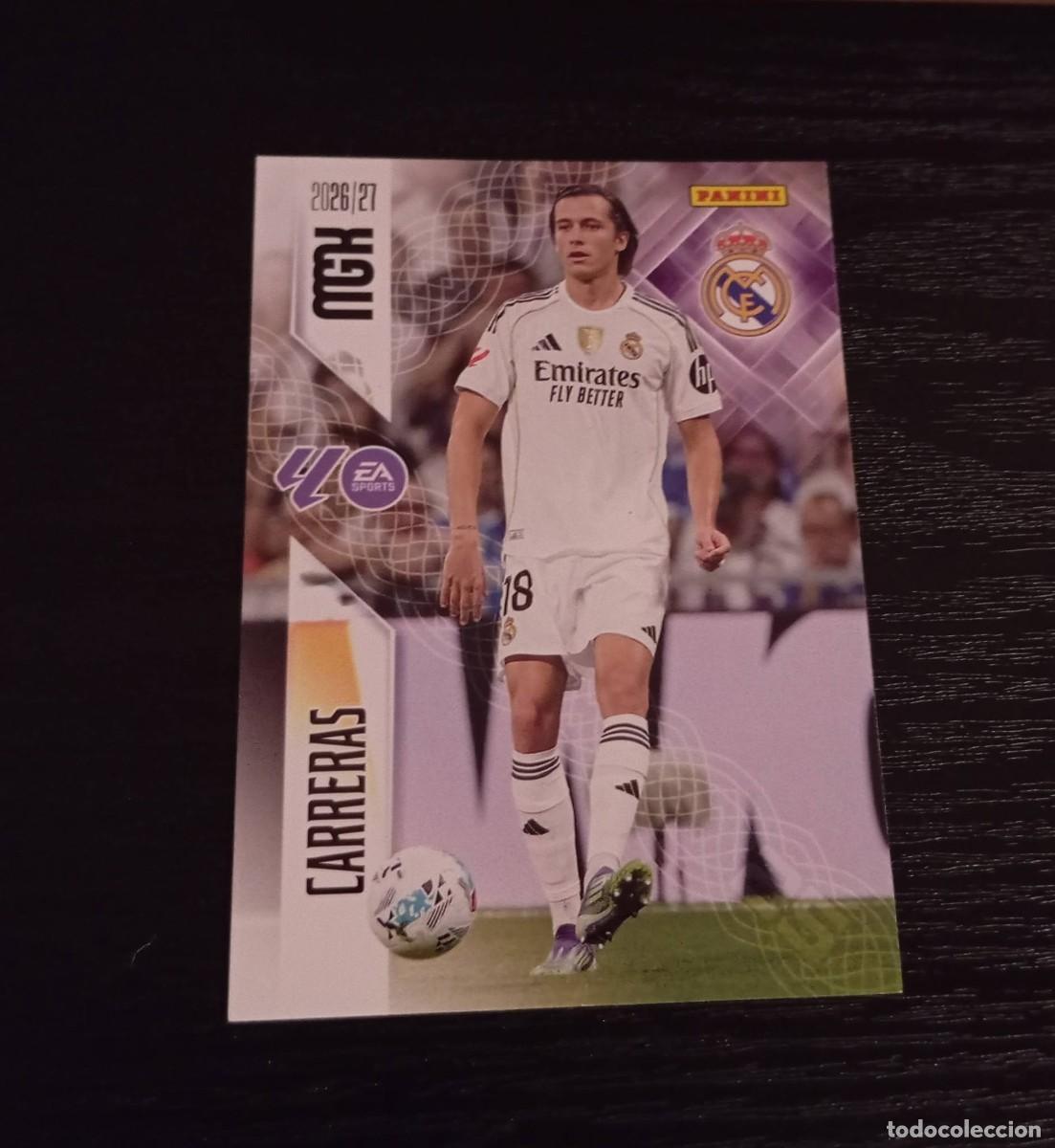 Cartes &agrave; collectionner de Football: -MEGACRACKS 26-27 : 224 CARRERAS ( REAL MADRID )
