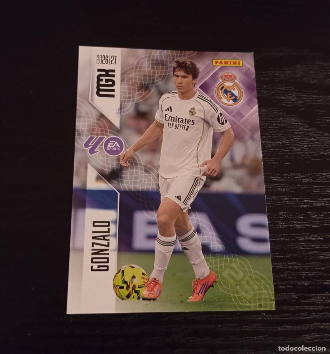Cartes &agrave; collectionner de Football: -MEGACRACKS 26-27 : 233 GONZALO GARCIA ( REAL MADRID )