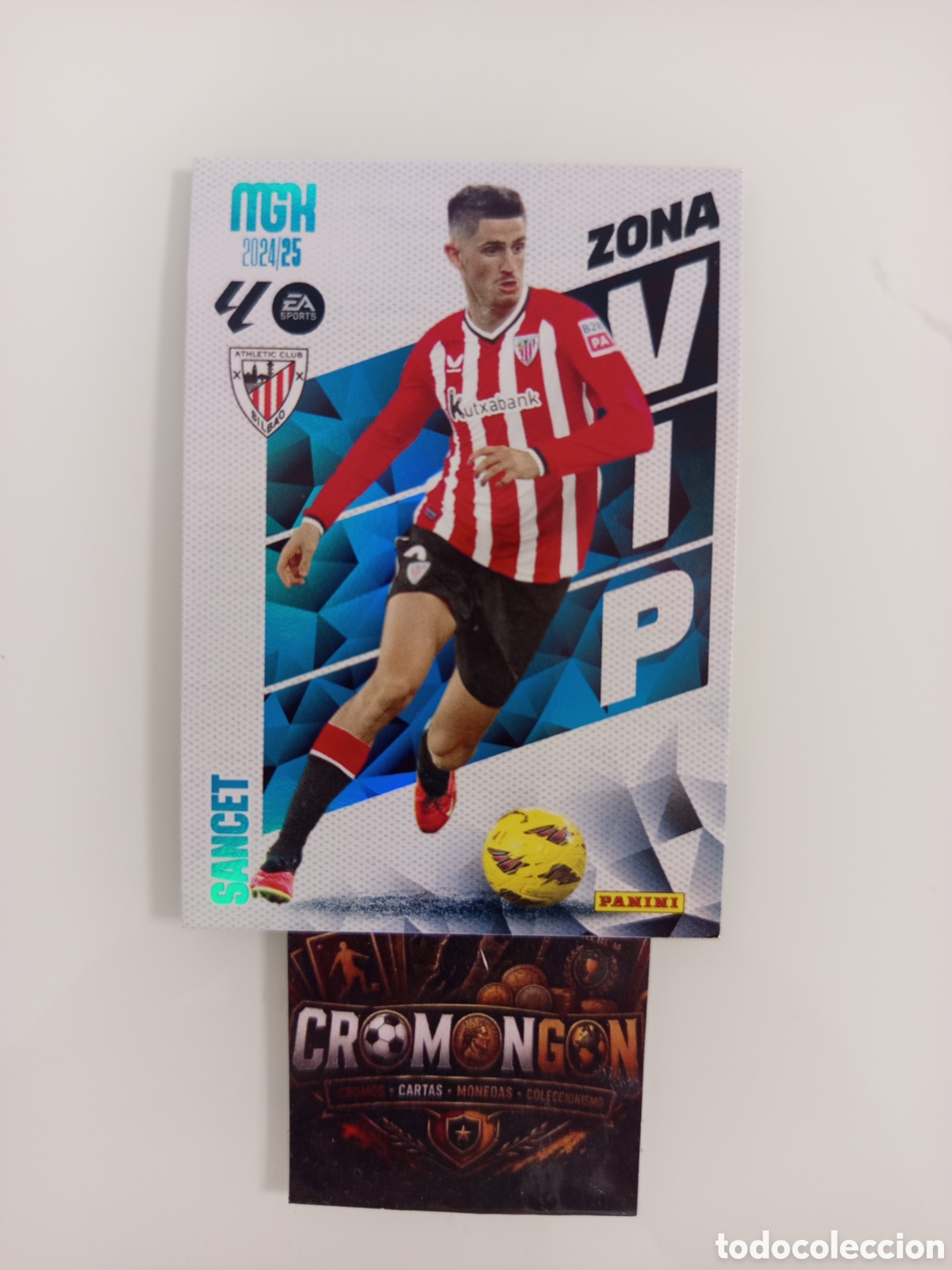 Fu&szlig;ball-Sticker: ❇️ CROMO ⚽ CARD SANCET ATHLETIC DE BILBAO ZONA VIP SPORTS 24 25 2024 2025 MEGACRACKS MGKS PANINI ❇️