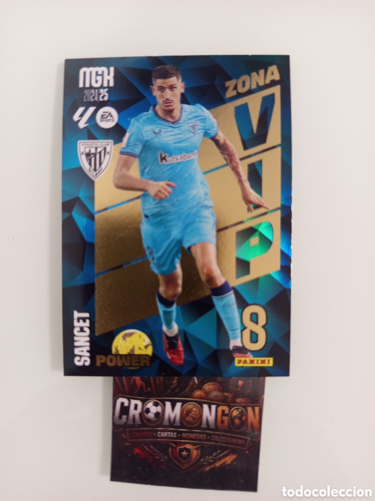 Fu&szlig;ball-Sticker: ❇️ CROMO ⚽ CARD SANCET ATHLETIC DE BILBAO ZONA VIP POWER 24 25 2024 2025 MEGACRACKS MGKS PANINI ❇️