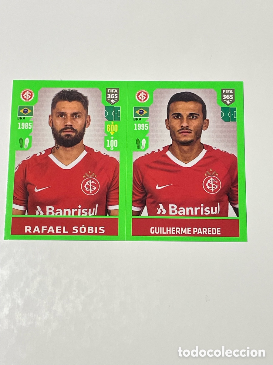 Football Stickers: Rafael S&oacute;bis - Guilherme Parede S. C. Internacional Panini 365 19/20 #345