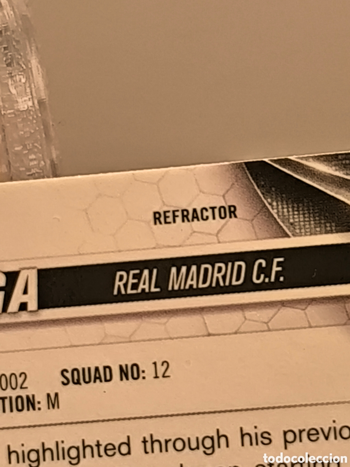 Cromos de f&uacute;tbol: Camavinga Topps Chrome REFRACTOR Real Madrid - Foto 3
