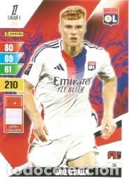 Football Stickers: Carta N&uacute;mero 115 - Jake O'Brien - OL Lyon - Ligue 1 McDonald's 2024-25 - Adrenalyn XL (Panini, 2024)