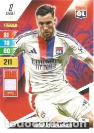 Football Stickers: Carta N&uacute;mero 116 - Tagliafico - OL Lyon - Ligue 1 McDonald's 2024-25 - Adrenalyn XL (Panini, 2024)